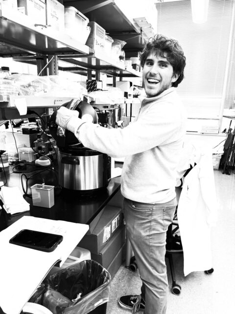 Happy Birthday Matt! Volunteering on his birthday!