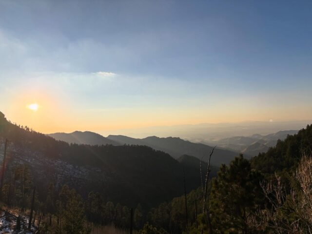 From somewhere on Chiricahua trail